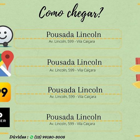 Pousada&Hostel Lincoln Praia Grande Dış mekan fotoğraf
