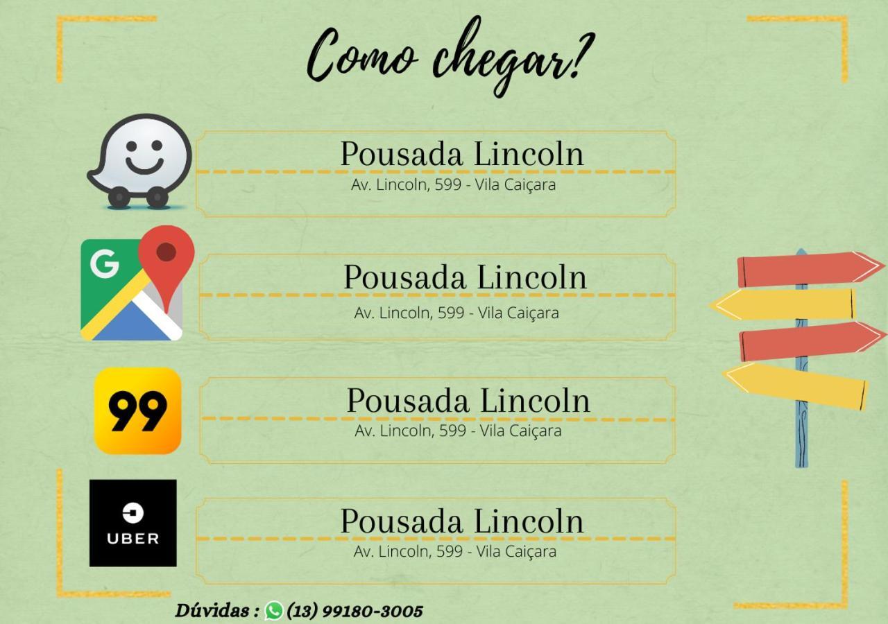 Pousada&Hostel Lincoln Praia Grande Dış mekan fotoğraf